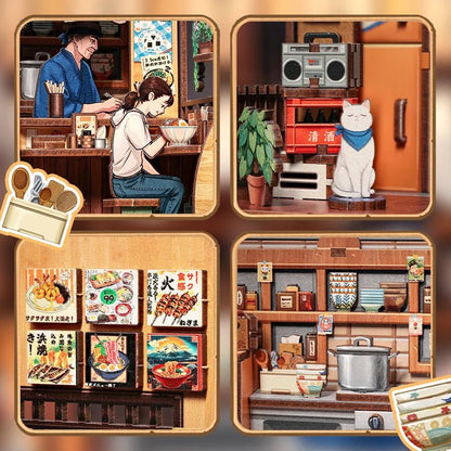 Oishii Kyoto - DIY Book Nook Kit - TryNooki