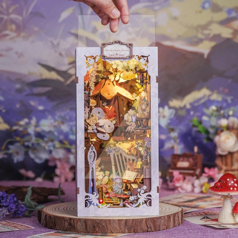 Flower Forest DIY Book Nook Kit - TryNooki