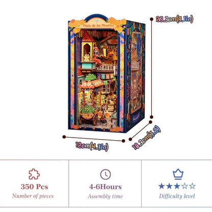 Plaza de los Muertos - Book Nook Kit - TryNooki