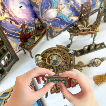 Mystic Emporium - DIY Wooden Book Nook Kit - TryNooki