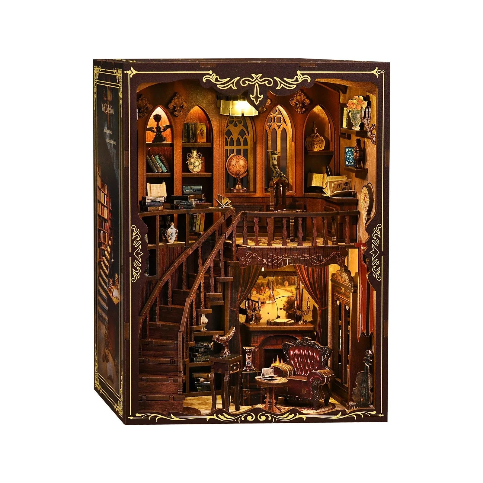 Ancient Library Book Nook Kit - TryNooki