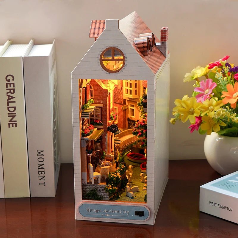 Mystic Alley Ancient City - DIY Book Nook Kit - TryNooki