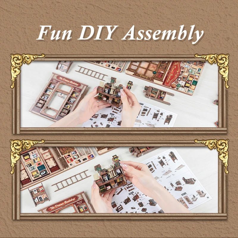 The Drama Bookshop - DIYBook Nook Kit - TryNooki