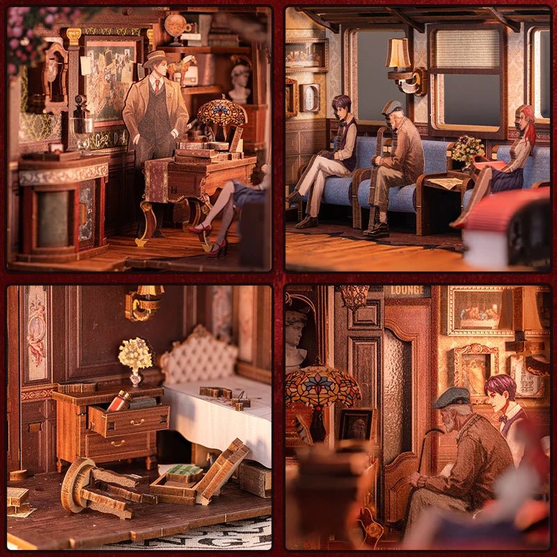 The Long Goodbye - DIY Booknook Kit - TryNooki