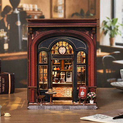 Warmglow Coffee Book Nook - TryNooki