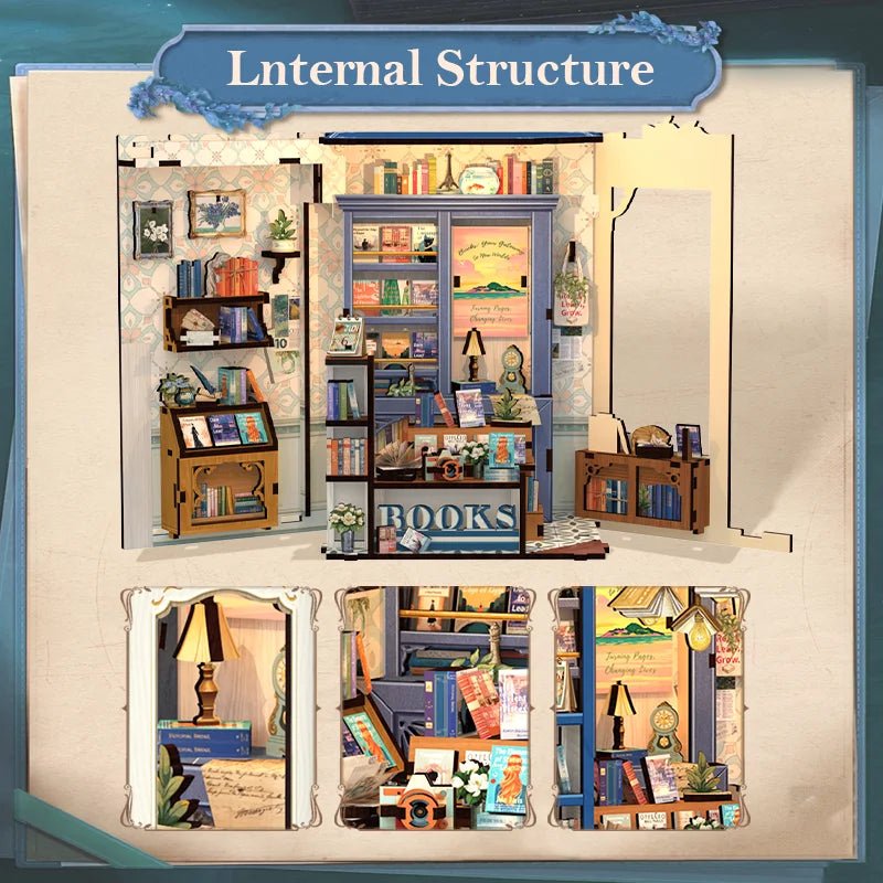 Literature Bookstore - DIY Bookshelf Insert Kit - TryNooki