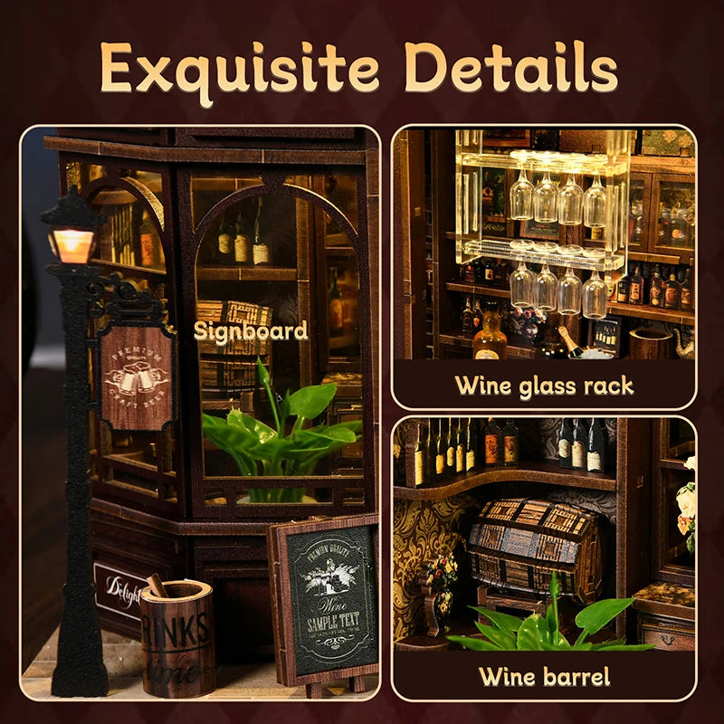 Corner Tavern - DIY Book Nook Kit