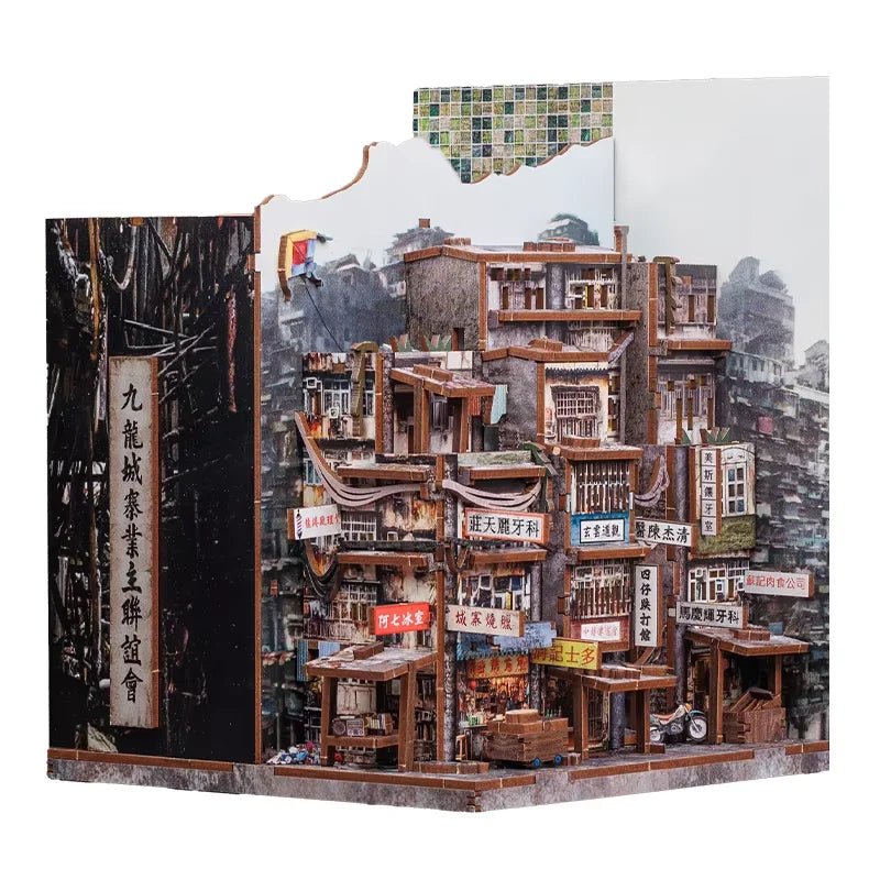 Twilight Walled City - DIY Book Nook Kit - TryNooki