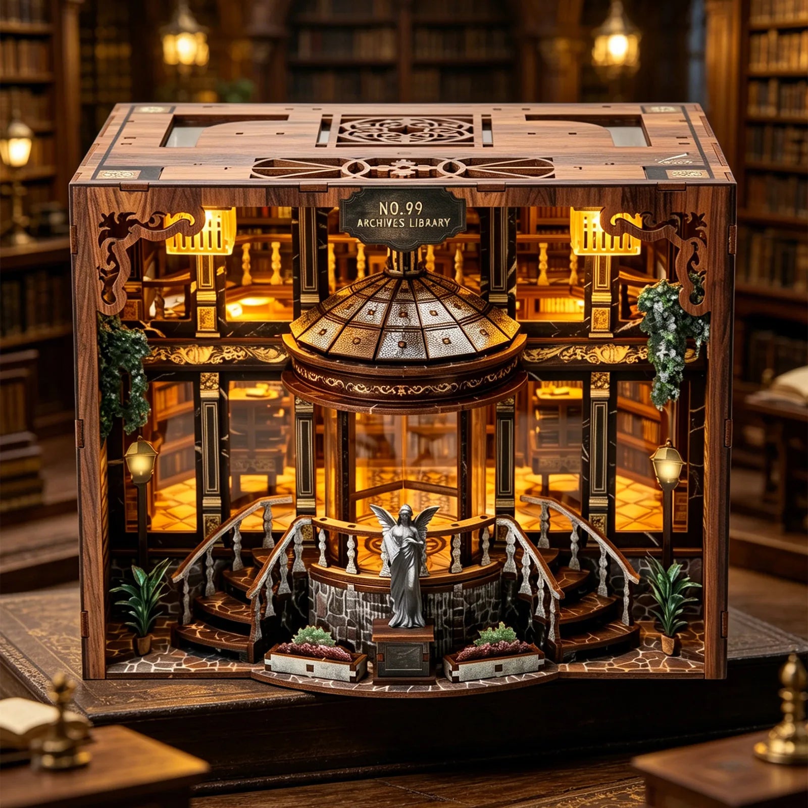 No.99 Archive Library Book Nook Kit