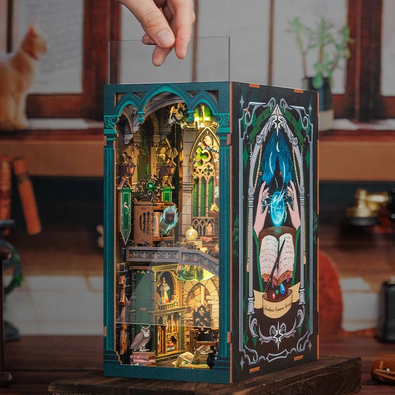 Darkness Common Room - DIY Book Nook Kit - TryNooki