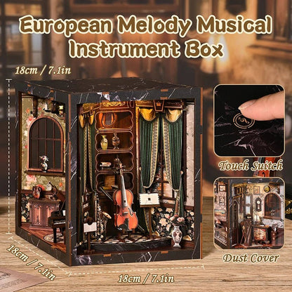 European Melody - Book nook Kit - TryNooki