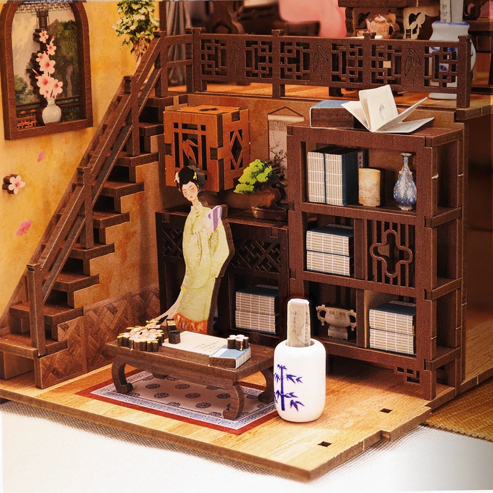 Ink Rhyme Bookstore - DIY Book Nook Kit - TryNooki