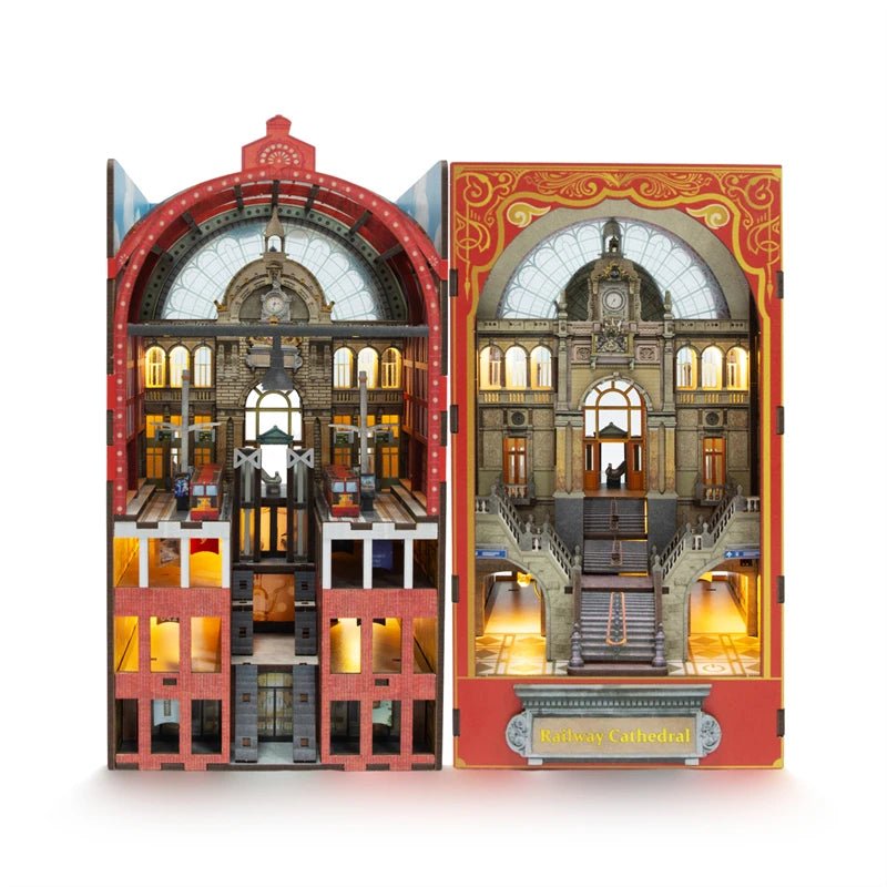 Railway Cathedral Book Nook Kit - TryNooki