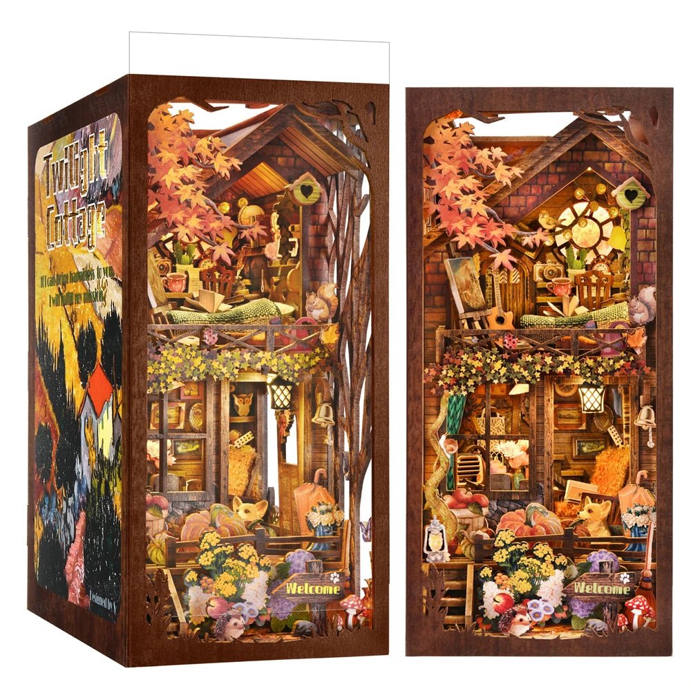Twilight Cottage - DIY Book Nook Kit - TryNooki