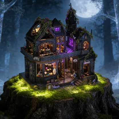 Castle of Magic - Diy Miniature World Kit - TryNooki