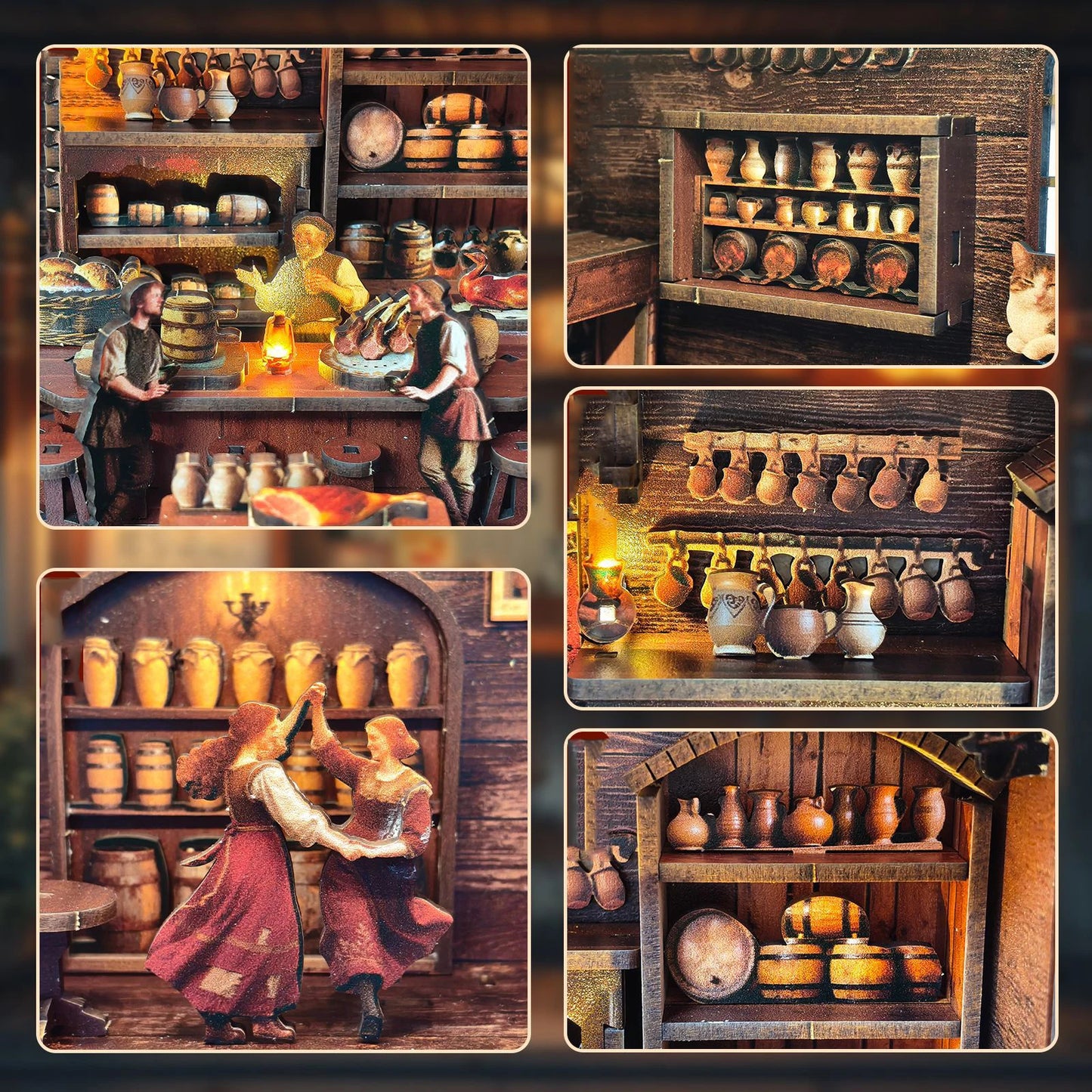 Old Times Tavern Book Nook - TryNooki