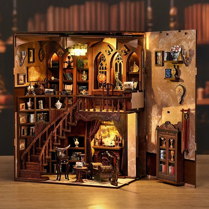Ancient Library Book Nook Kit - TryNooki
