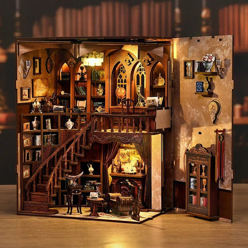 Ancient Library Book Nook Kit - TryNooki