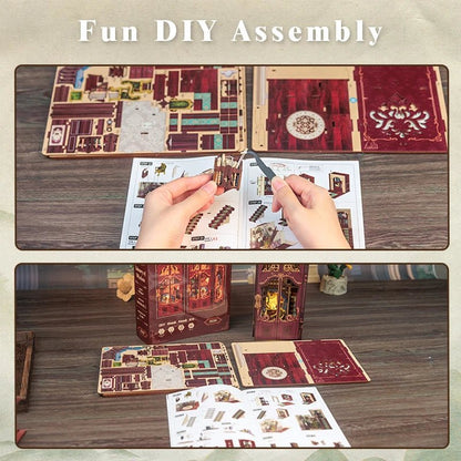 Library of Wisdom Book Nook Kit - TryNooki