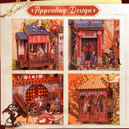 Mulan's Legend DIY Book Nook - TryNooki