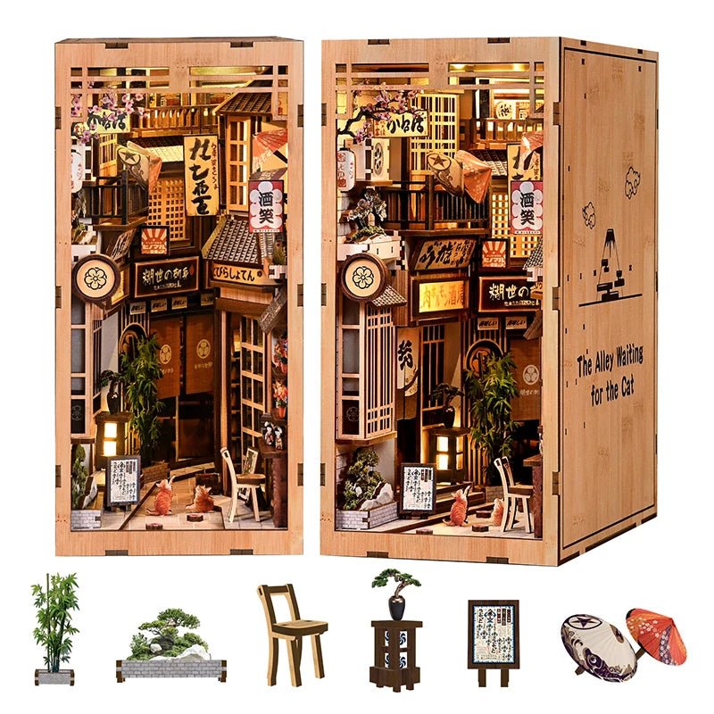 Whiskered Alley Book Nook - TryNooki