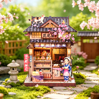 Japanese Wagashi Shop DIY Book Nook Kit