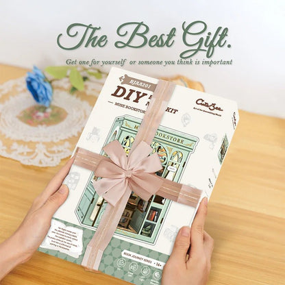 Muse Bookstore - DIY Book Nook Kit - TryNooki