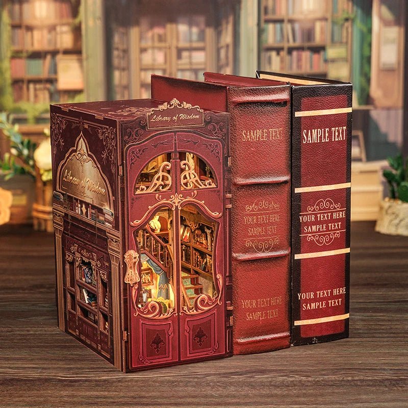 Library of Wisdom Book Nook Kit - TryNooki