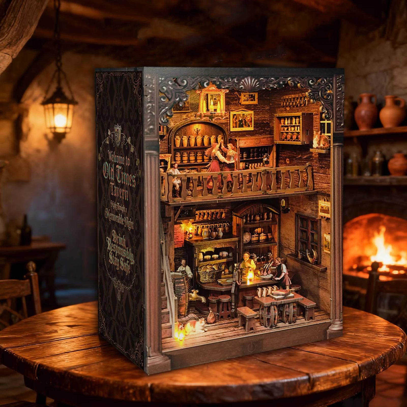 Old Times Tavern Book Nook - TryNooki