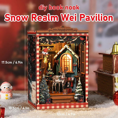 Snowy Loft Book Nook - TryNooki