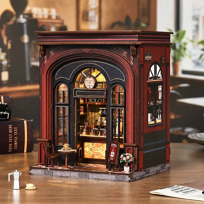 Warmglow Coffee Book Nook - TryNooki
