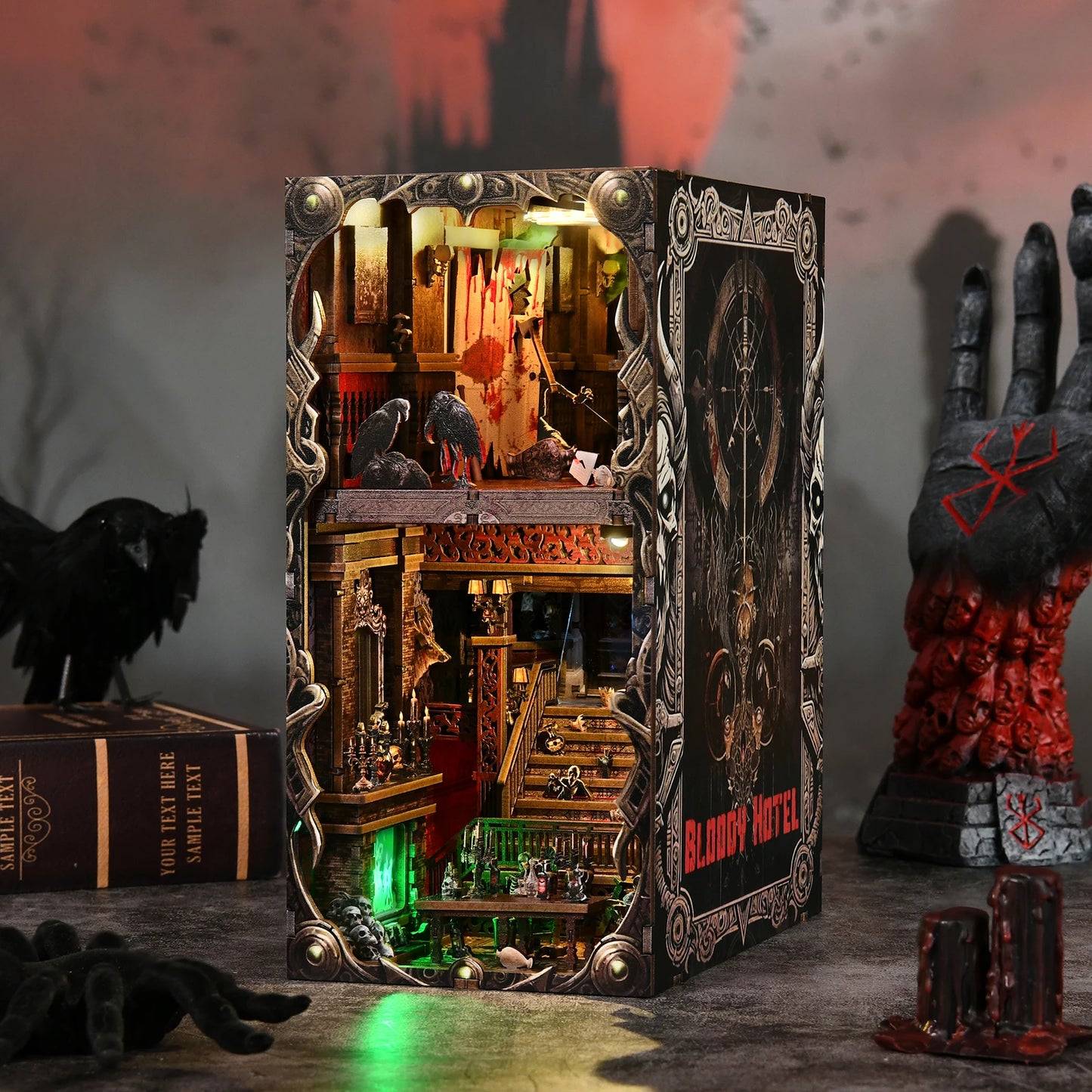 Haunted Hotel Book Nook Kit - TryNooki