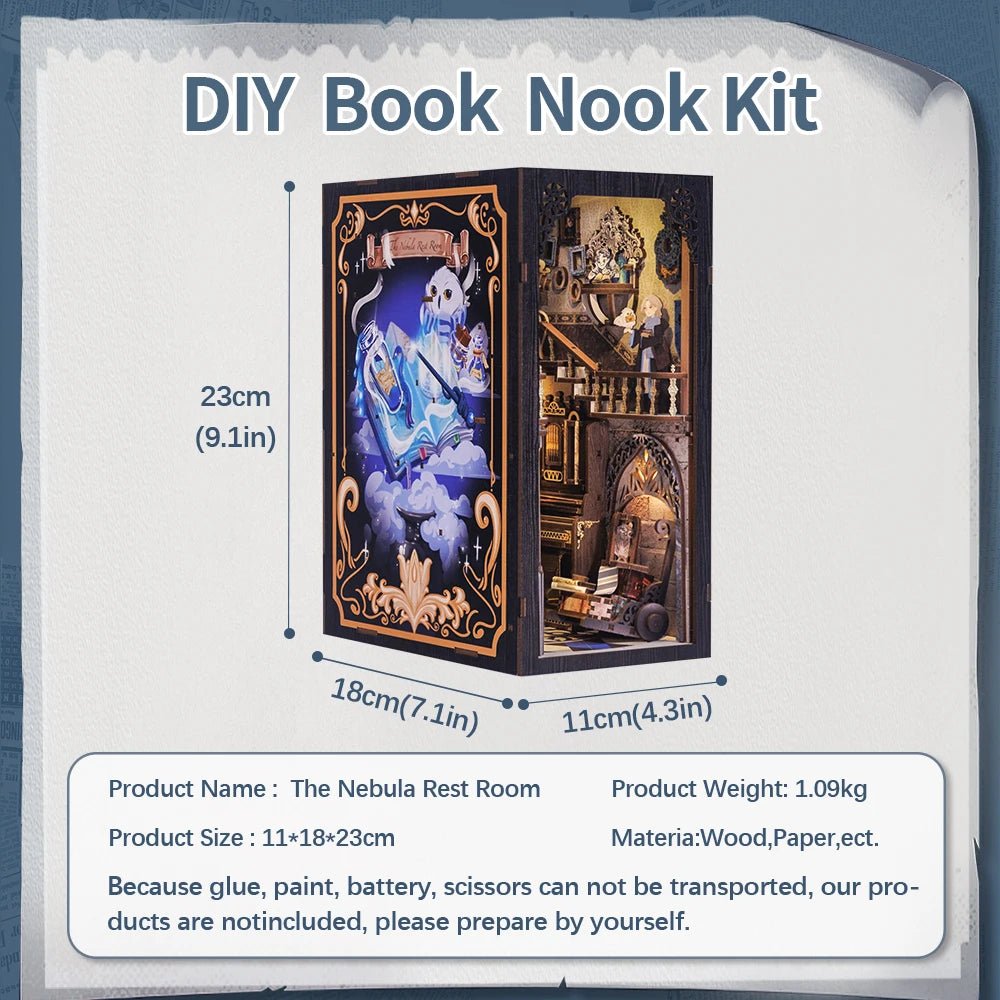 Nebula DIY Book Nook - TryNooki