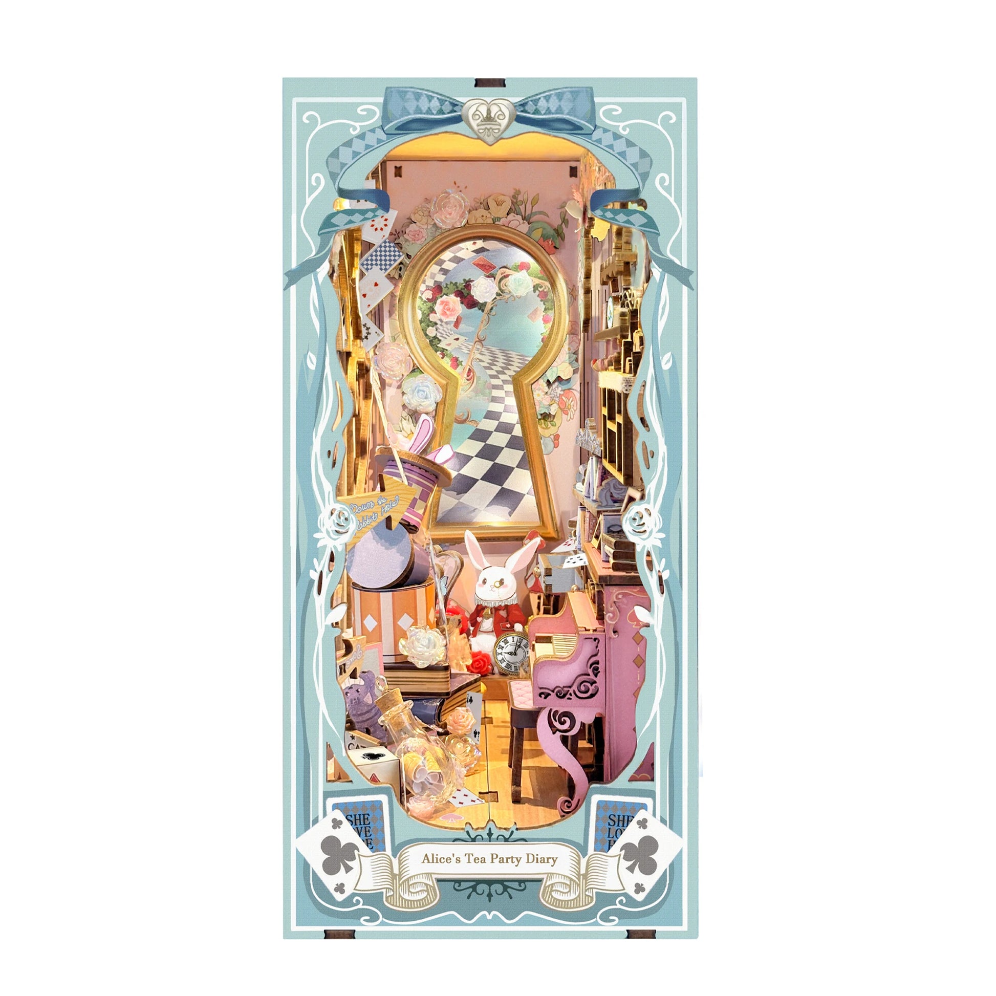 Alice's Wonderland Book Nook - TryNooki