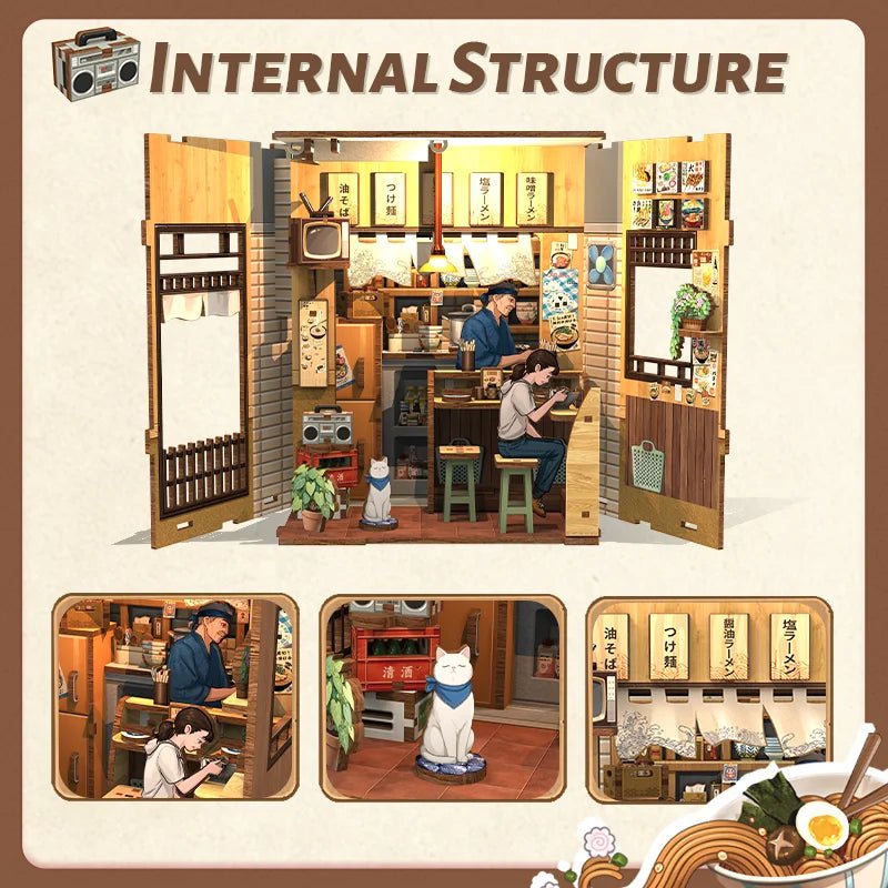 Oishii Kyoto - DIY Book Nook Kit - TryNooki