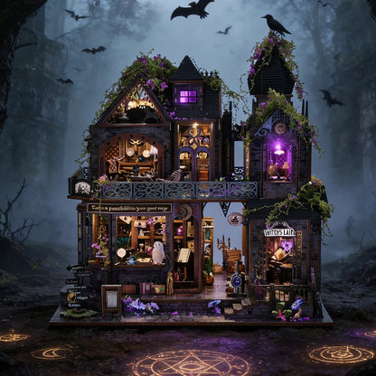 Castle of Magic - Diy Miniature World Kit - TryNooki