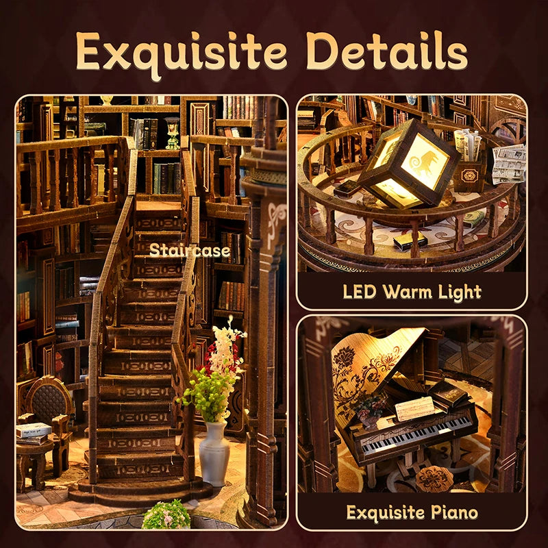 Dream Book Hall - Wooden  Book nook