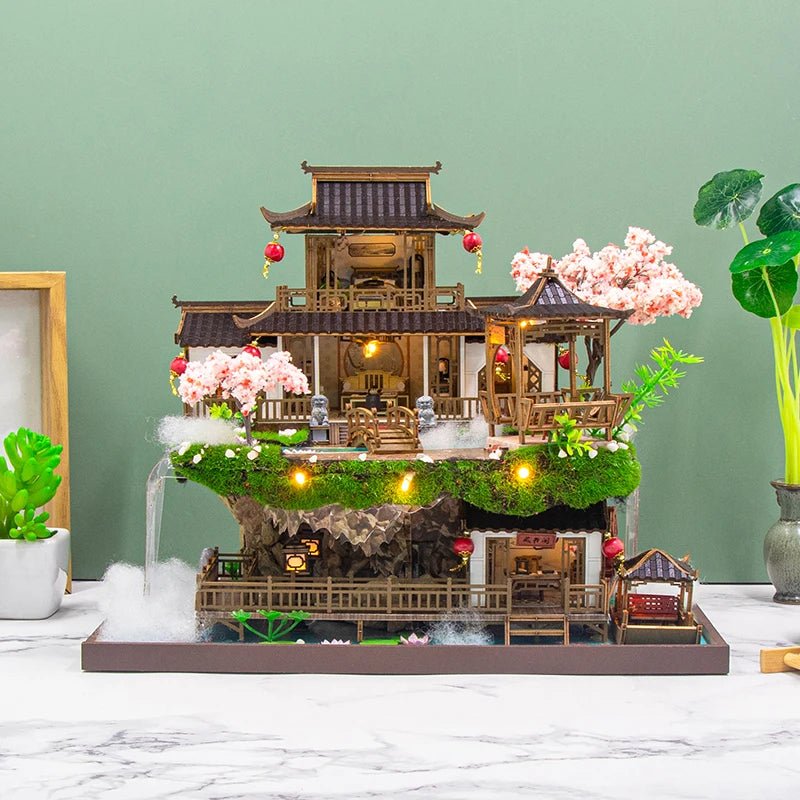 Cherry Blossom Villa DIY Miniature Kit - TryNooki