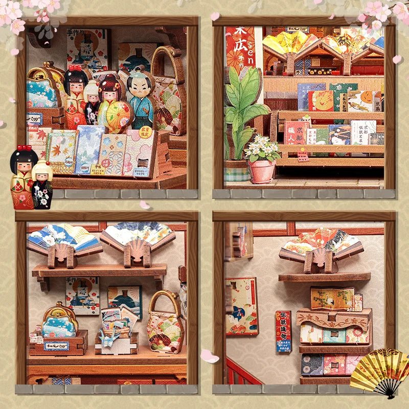 Tsukino Eogi - dou - Japanese DIY Book Nook Kit - TryNooki