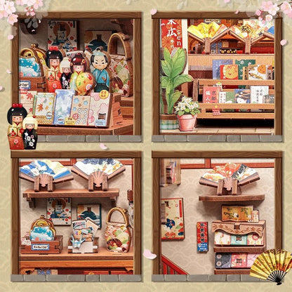 Tsukino Eogi - dou - Japanese DIY Book Nook Kit - TryNooki
