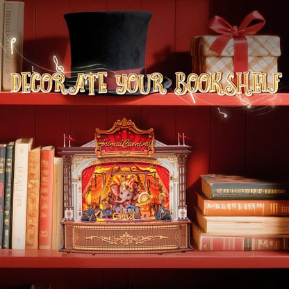 Animal Carnival DIY Book Nook Kit - TryNooki