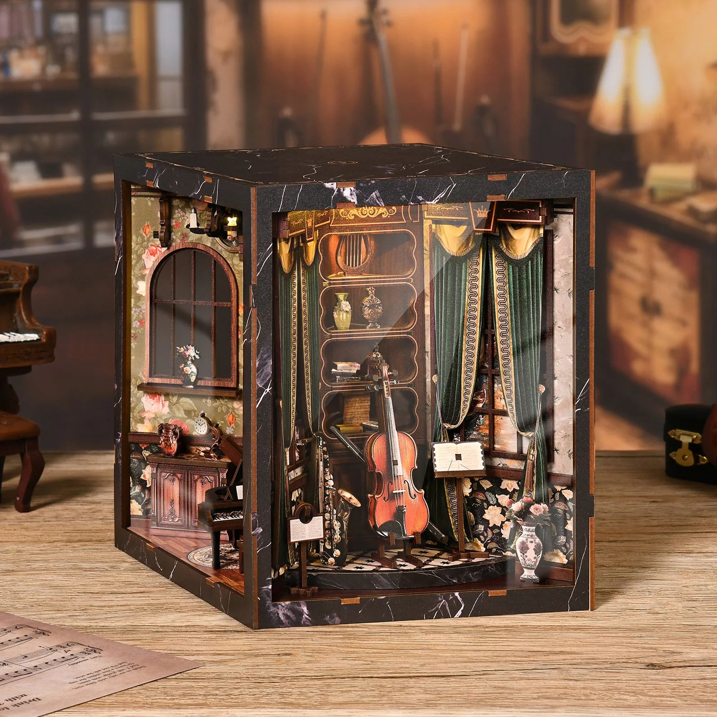 European Melody - Book nook Kit - TryNooki