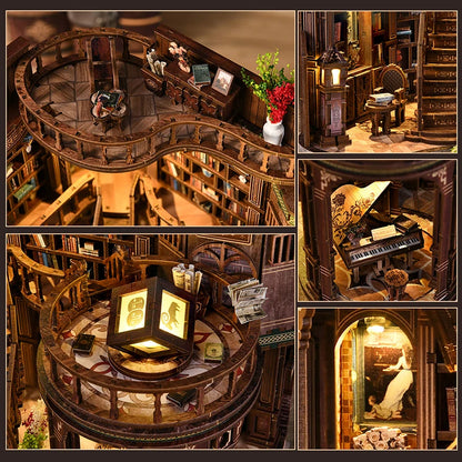 Dream Book Hall - Wooden  Book nook
