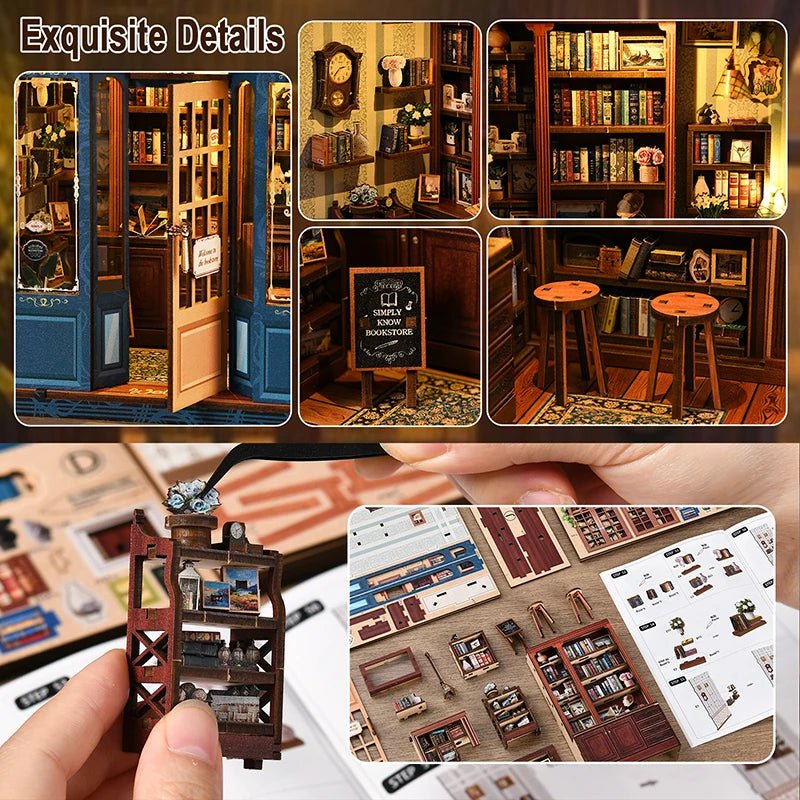 Pergola Reading Room - DIY Book Nook Kit - TryNooki