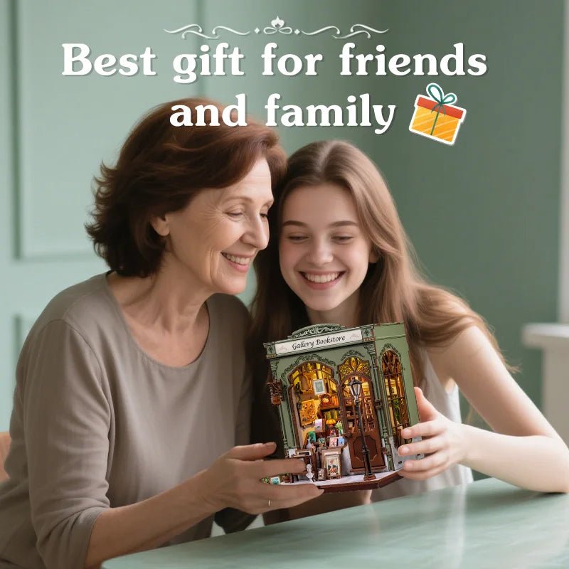 Gallery Bookstore - DIY Book Nook Kit - TryNooki