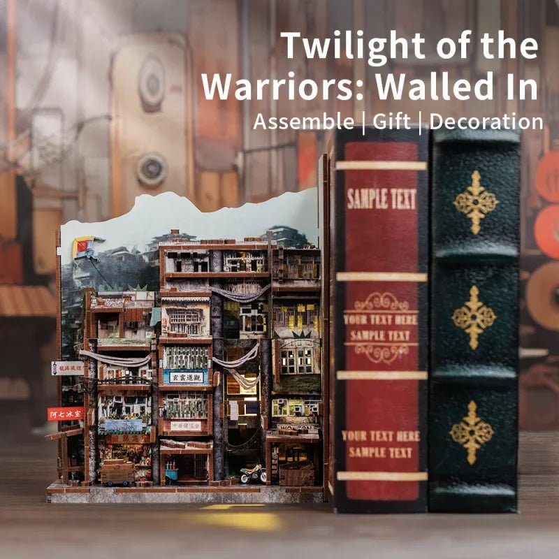 Twilight Walled City - DIY Book Nook Kit - TryNooki