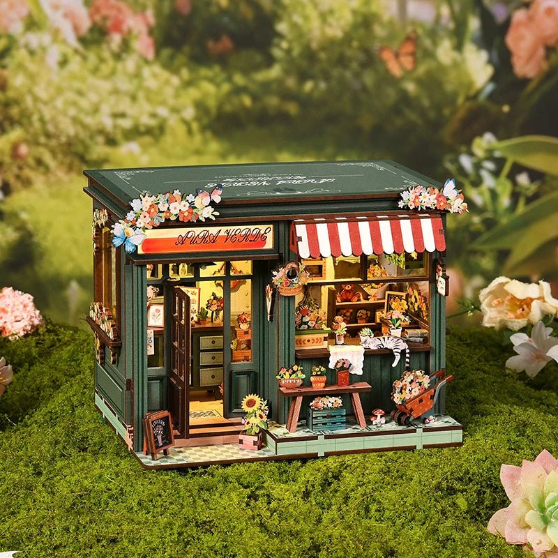 Aura Verde Flower Room - Dollhouse - TryNooki