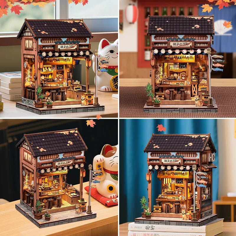 Choshi no Shitamachi - DIY Japanese Book Nook Kit - TryNooki