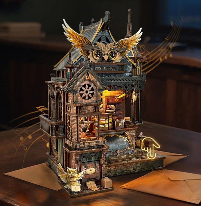 Owl Post Office - DIY Miniature World - TryNooki