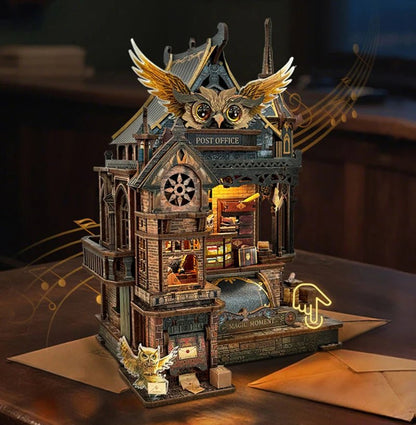 Owl Post Office - DIY Miniature World - TryNooki